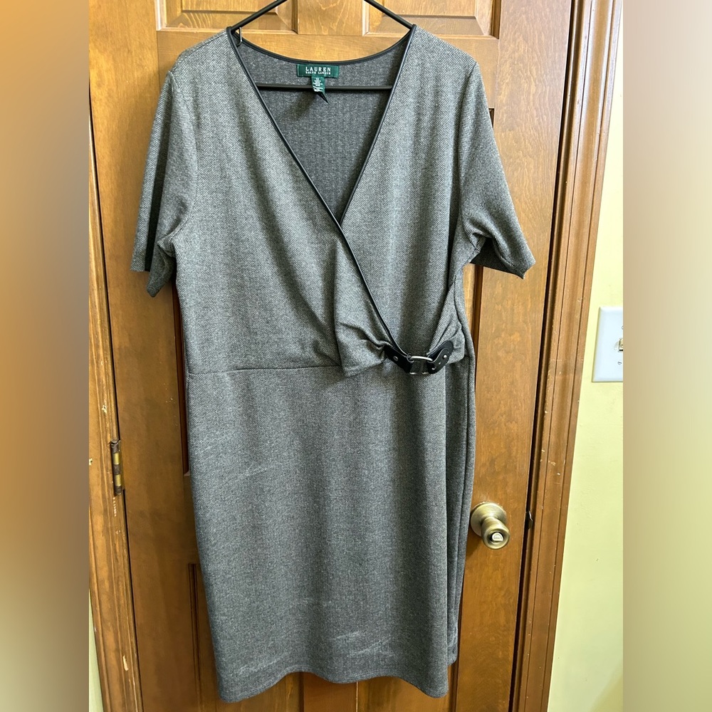 Ralph Lauren sweater dress with side clasp